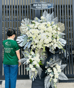 Hoa chia buồn hiện đại - KT412