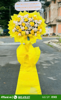 Kệ hoa chúc mừng khai trương giá rẻ - KT413