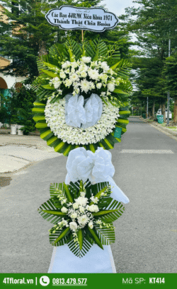 Mẫu Hoa Chia Buồn