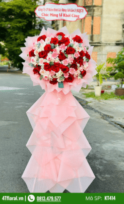 Kệ hoa khai giảng - KT414