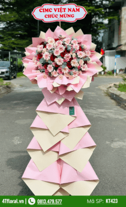 Kệ hoa khai trương giá rẻ - KT423