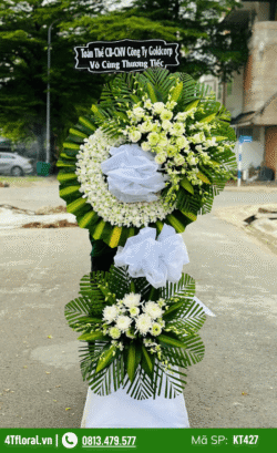 Điện hoa đám tang - KT427