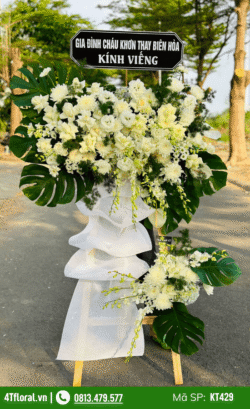 Dịch vụ điện hoa tang lễ gấp - KT429