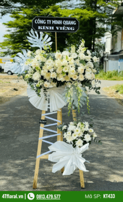 Đặt hoa chia buồn online - KT433