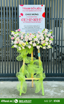 Kệ hoa bảng fomex - KT436