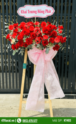 Kệ hoa đỏ - KT403