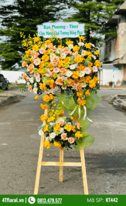 Kệ hoa khai trương nghệ thuật - KT442