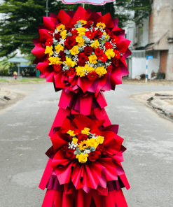 Kệ hoa khai trương phát tài - KT444