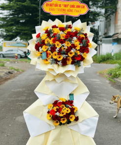 Kệ hoa khai trương phát tài - KT445