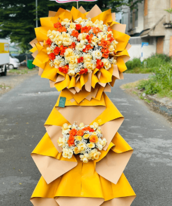 Kệ hoa khai trương rực rỡ - KT448