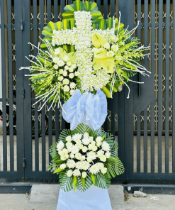 Hoa chia buồn cây thánh giá - KT406