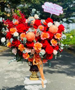 Bình hoa nhập tone màu rực rỡ - GH99