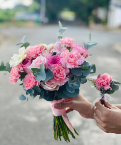 Bó hoa cưới tuyệt đẹp - HC02