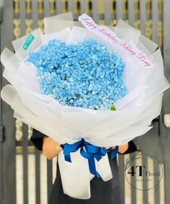 Bó hoa baby xanh ngọc - BH217