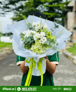 Bó hoa cẩm tú cầu - BH412