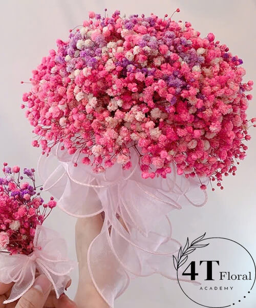 Bó hoa cưới baby