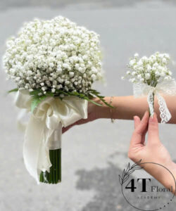 Bó hoa cưới rạng ngời - HC08