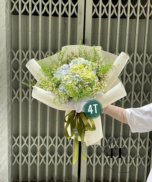 Bó hoa đẹp đơn giản