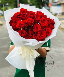 Bó hoa hồng đỏ ecuador – BH269