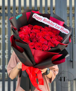 Bó hoa hồng đỏ xinh nhất - BH175