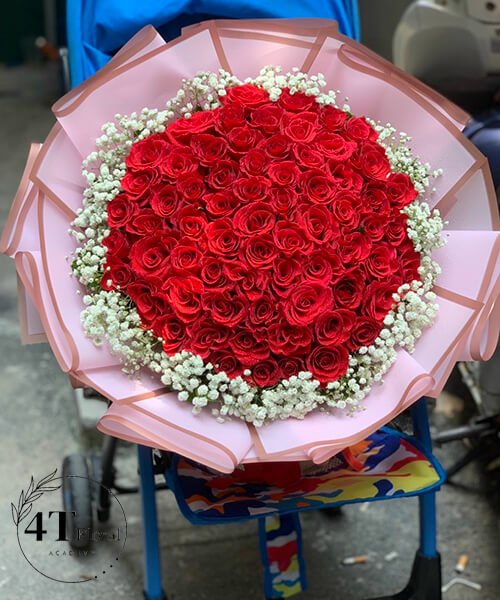 bó hoa hồng đỏ ý nghĩa