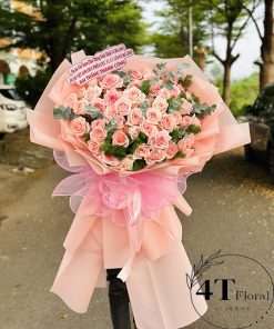 Bó hoa hồng ohara đẹp – BH254