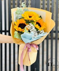 Bó hoa hướng dương 3 bông - BH155