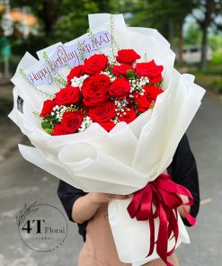 Bó hoa ohara đỏ - BH136