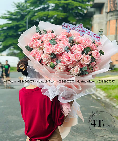 bó hoa ohara hồng