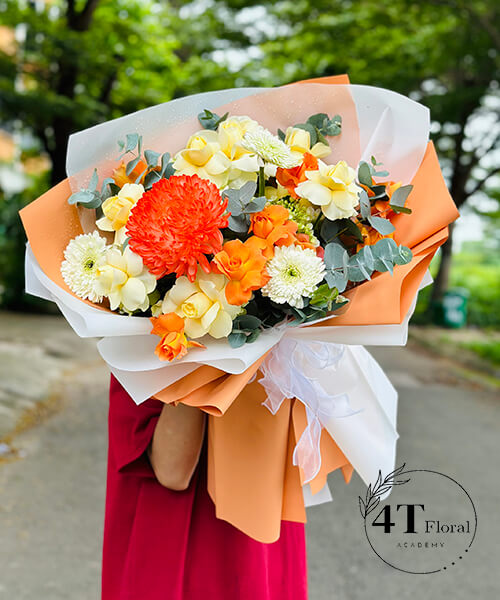 bó hoa phù hợp tặng nam