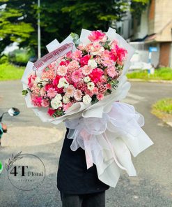 Bó hoa phù hợp tặng nữ - BH128