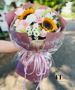 Bó hoa phù hợp tặng tốt nghiệp - BH127