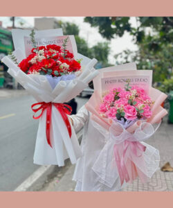 Bó hoa sáp mix baby - HS53