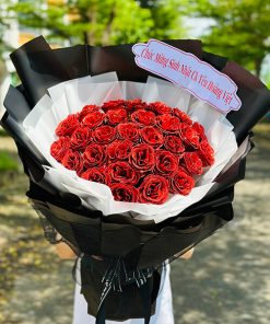 Bó hoa sáp tặng chồng - HS30