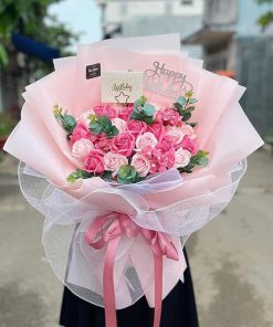 Bó hoa sáp tặng lễ tình nhân - HS29