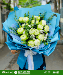 Bó hoa sen thái trắng - BH437