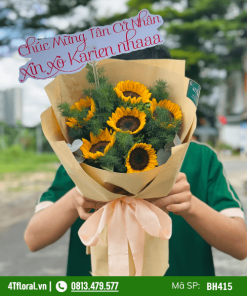 Bó Hoa Hướng Dương 6 Bông - BH415