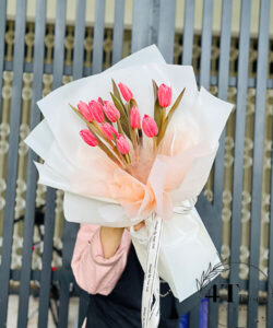 Bó hoa tulip sang chảnh – BH234