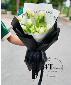Bó hoa tulip trắng đẹp – BH270