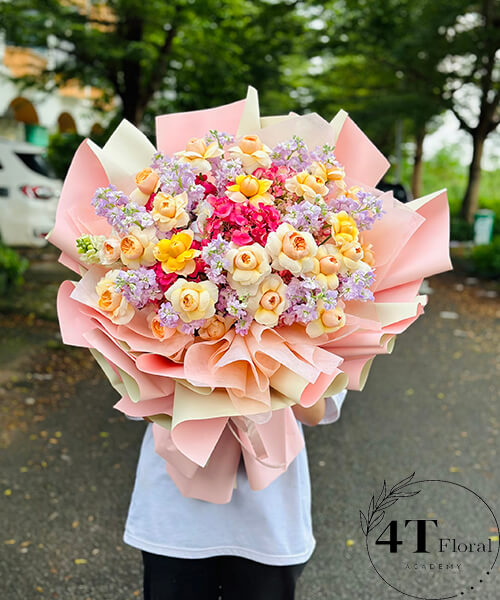 Bó hoa tươi mộng mơ