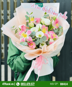 Bó hoa tuy lip sang trọng - BH414