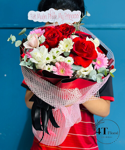bó hoa xinh đẹp