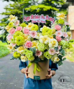 Giỏ hoa tặng bạn thân - GH159