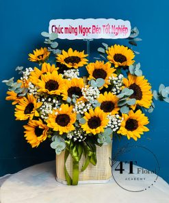 Giỏ hoa hướng dương - GH153
