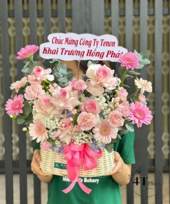 Giỏ hoa nhỏ xinh - GH139