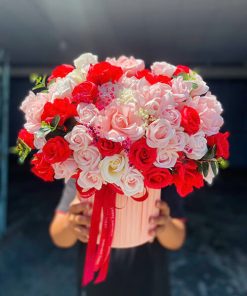 Giỏ hoa sáp dễ thương - HS102