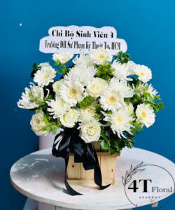 Giỏ hoa tang lễ - HV118