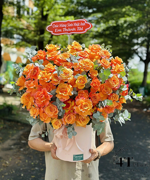 Giỏ hoa tươi chuyên nghiệp