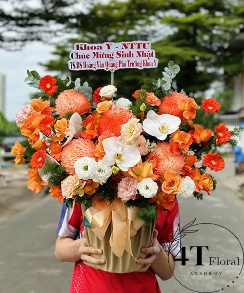 Giỏ hoa tươi đẳng cấp