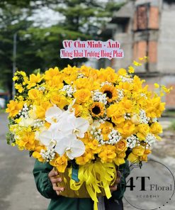 Giỏ hoa tươi hoàn hảo - GH274